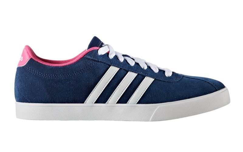 adidas neo bleu et rose