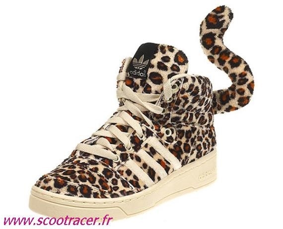 adidas jeremy scott femme blanc